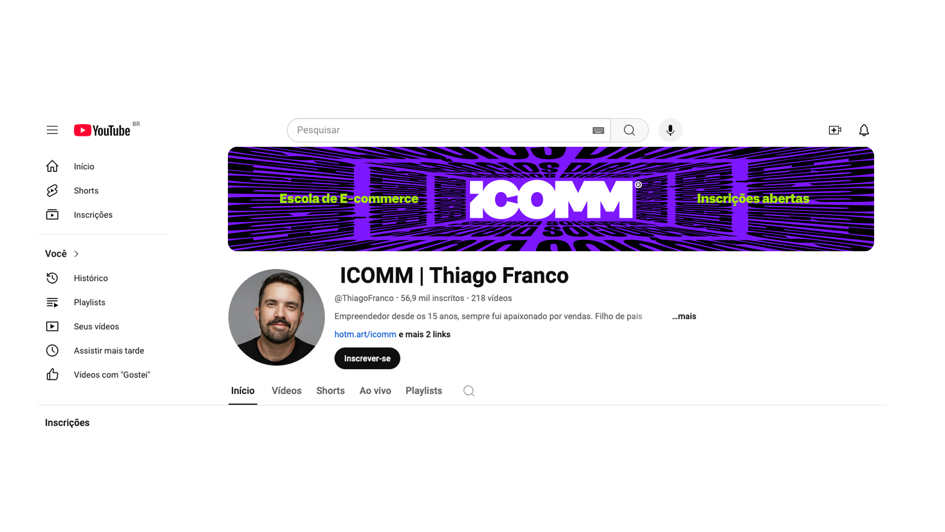 Projeto Thiago Franco